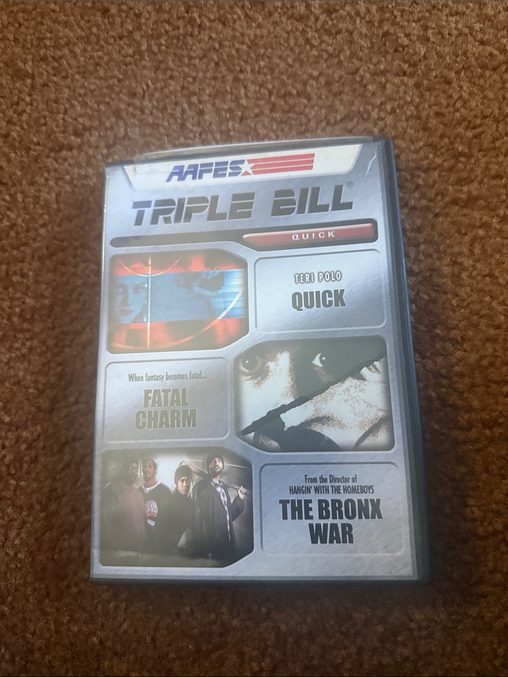 Triple Bill Quick / Fatal Charm / The Bronx War Movie Collection - Silver